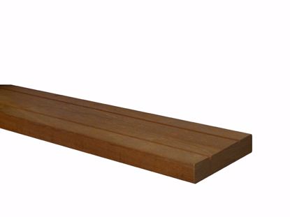 Afbeeldingen van Hardhout elegant plank geschaafd 4 zijden 28x145 mm