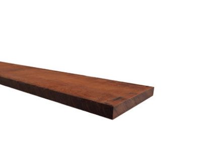 Angelim vermelho plank gezaagd - 22x150 mm