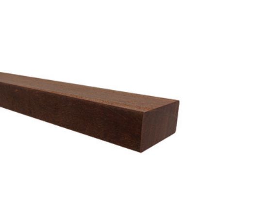 Azobe regel geschaafd ca. 45x90 mm
