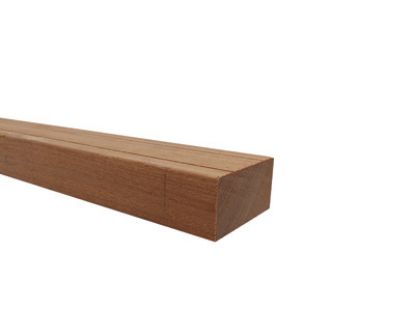 Hardhout regel geschaafd gelamineerd / gevingerlast - 40x60 mm