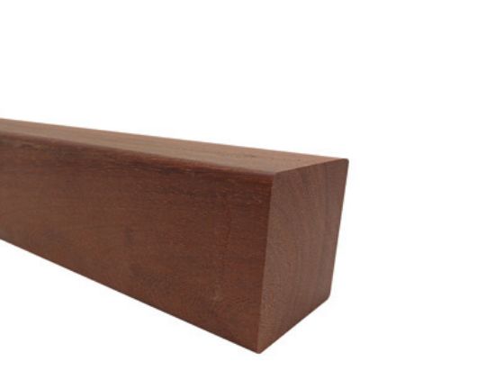 Azobe paal geschaafd ca. 110x110 mm