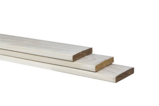 Accoya A2 plank ruw 25x200 mm