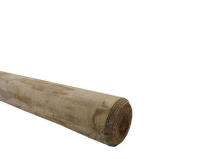 Grenen paal gepunt geïmpr. ø 7 cm