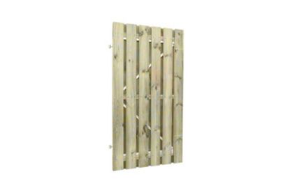 Grenen geimpregneerd deur + frame "Actie'' - 100x180 cm