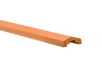 Hardhouten afdekkap 35x70 mm