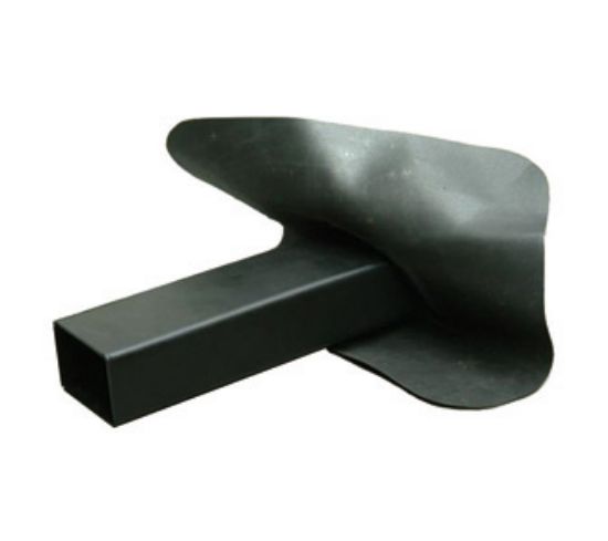 HWA doorvoer 60x80 mm met flap