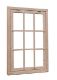 Douglas uitzetraam 9-ruits 85x130 cm