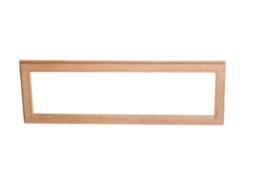 Douglas zijlicht Prestige - dubbel glas 131,9x44,4 cm