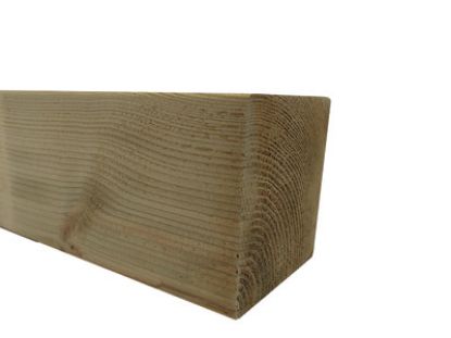 Vuren paal geschaafd geimpregneerd 145x145 mm
