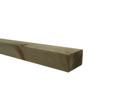 Vuren regel geschaafd geimpregneerd 44x70 mm