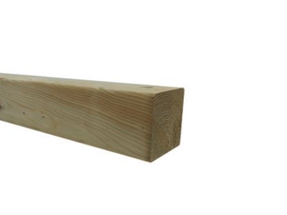 Vuren paal geschaafd geimpregneerd 70x70 mm
