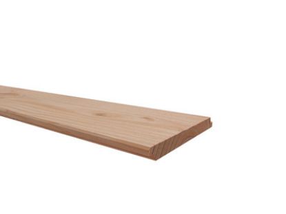 Douglas halfhouts verbinding geschaafd/fijnbezaagd 18x180 mm