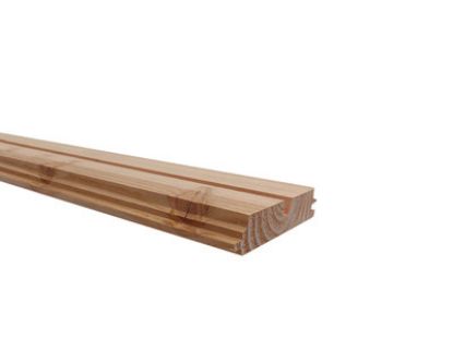 Douglas rhombus profiel 28x120 mm