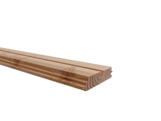 Douglas rhombus profiel 28x120 mm