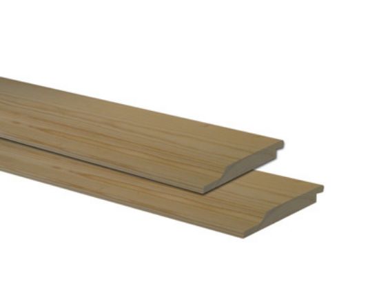 Vuren halfhouts rabat gesch. 18x130 mm