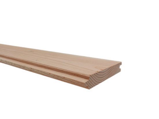 Douglas blokhutprofiel geschaafd - 28x182 mm