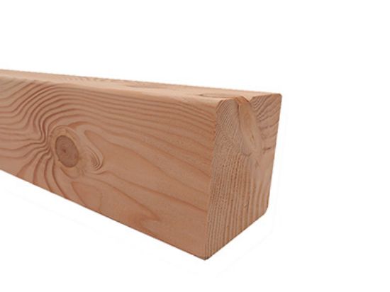 Vuren Red Class Wood trio paal gesch. 140x140 mm