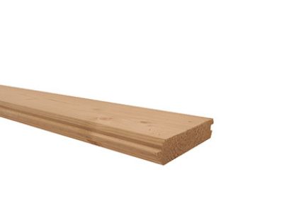 Vuren Red Class Wood blokhutpofiel gesch. 28x135 mm
