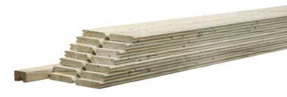 Vuren geimpregneerd betowood scherm - 187x224 cm
