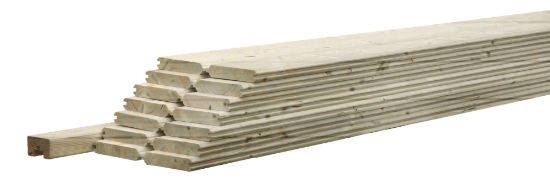 Vuren geimpregneerd betowood scherm - 187x224 cm