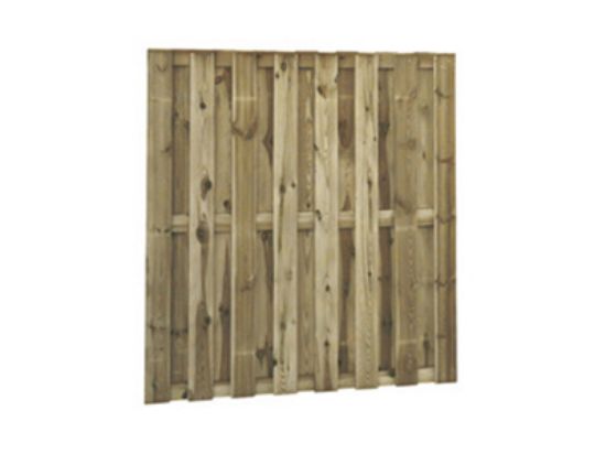 Grenen geïmpregneerd scherm "Actie" 18 planks - uit 15x140 mm