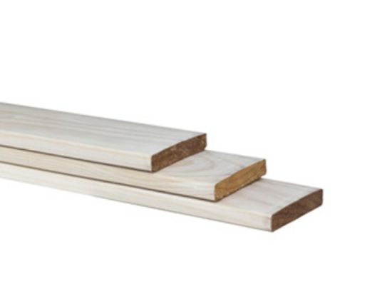 Accoya A2 plank ruw 25x200 mm