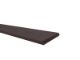 Douglas halfhouts verbinding geschaafd/fijnbezaagd 18x180 mm - ZWART