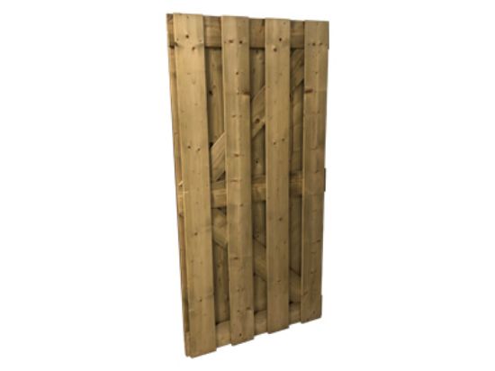 Vuren geimpregneerd deur 18 planks - uit 19x145 mm