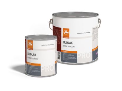 Betoncoating Silolak Zwart