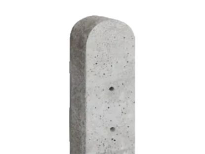 Betonpaal 10x10 cm - stamp grijs