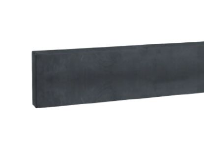 Betonplaat glad antraciet - 25x3.5 cm