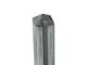 Betonpaal 11,5x11,5 cm - grijs met sponning t.b.v. Blokhutprofiel
