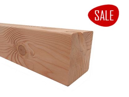 Vuren Red Class Wood trio paal geschaafd 140x140 mm.