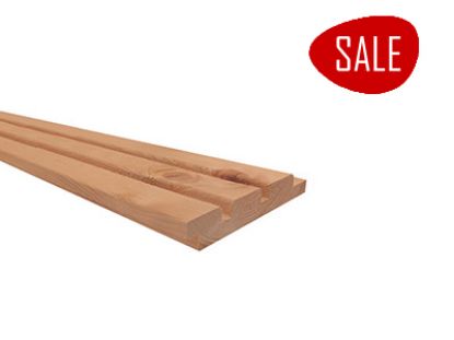 Vuren Red Class Wood triple profiel geschaafd 22x130 mm
