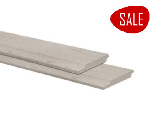 Accoya A2 halfhouts rabat geschaafd 18x127 mm