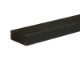 Vuren achterlat 15° Zwart 28x41/47 mm