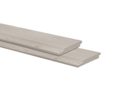 Accoya halfhouts rabat geschaafd - 18x127 mm