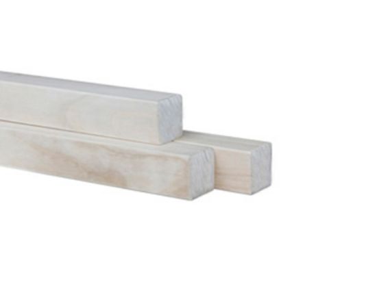 Accoya paal geschaafd - 70x70 mm