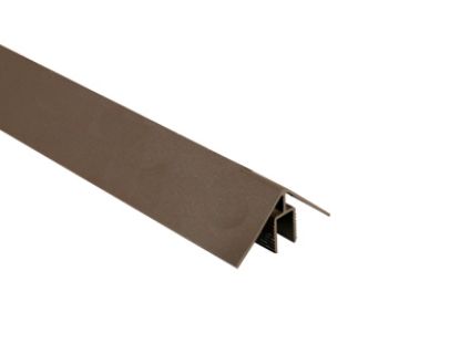 WEO aluminium klikprofiel Ipé - 300 cm