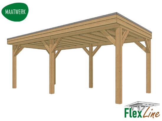 Overkapping Flexline Vuren Geimpregneerd - Select