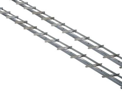 Shuttersysteem RVS - 166 cm