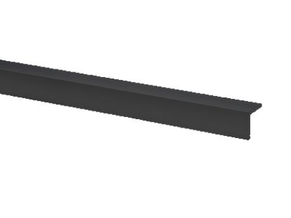 Aanslaglat Zwart - 200 cm