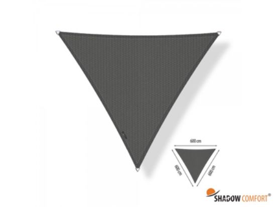 SC schaduwdoek driehoek  - Cool Grey