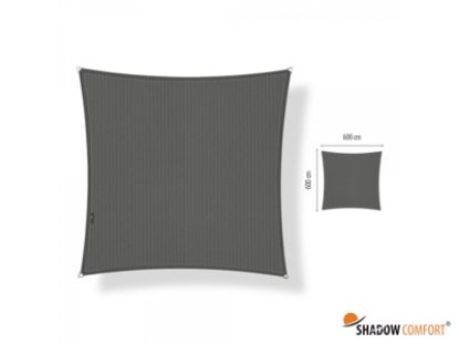 SC schaduwdoek vierkant - Cool Grey