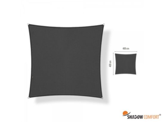 SC schaduwdoek vierkant  - Deep Grey