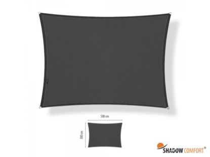 SC schaduwdoek rechthoek  - Cool Grey
