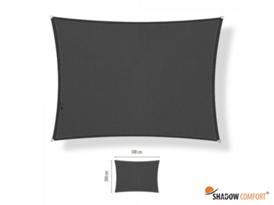 SC schaduwdoek rechthoek  - Cool Grey