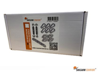 SC Bevestigingsset Schaduwdoek - RVS