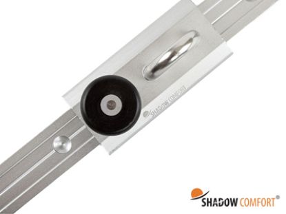 SC Schaduwdoek Schuifrail - aluminium