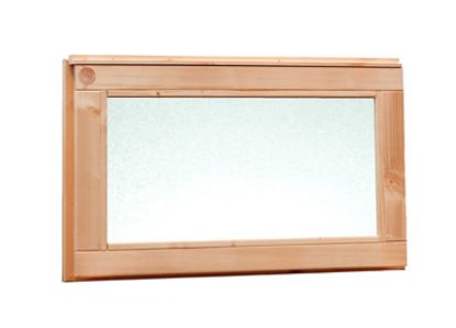 Douglas vast raam melkglas - 67x33 cm